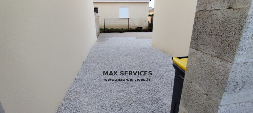 Livraison gravier blanc